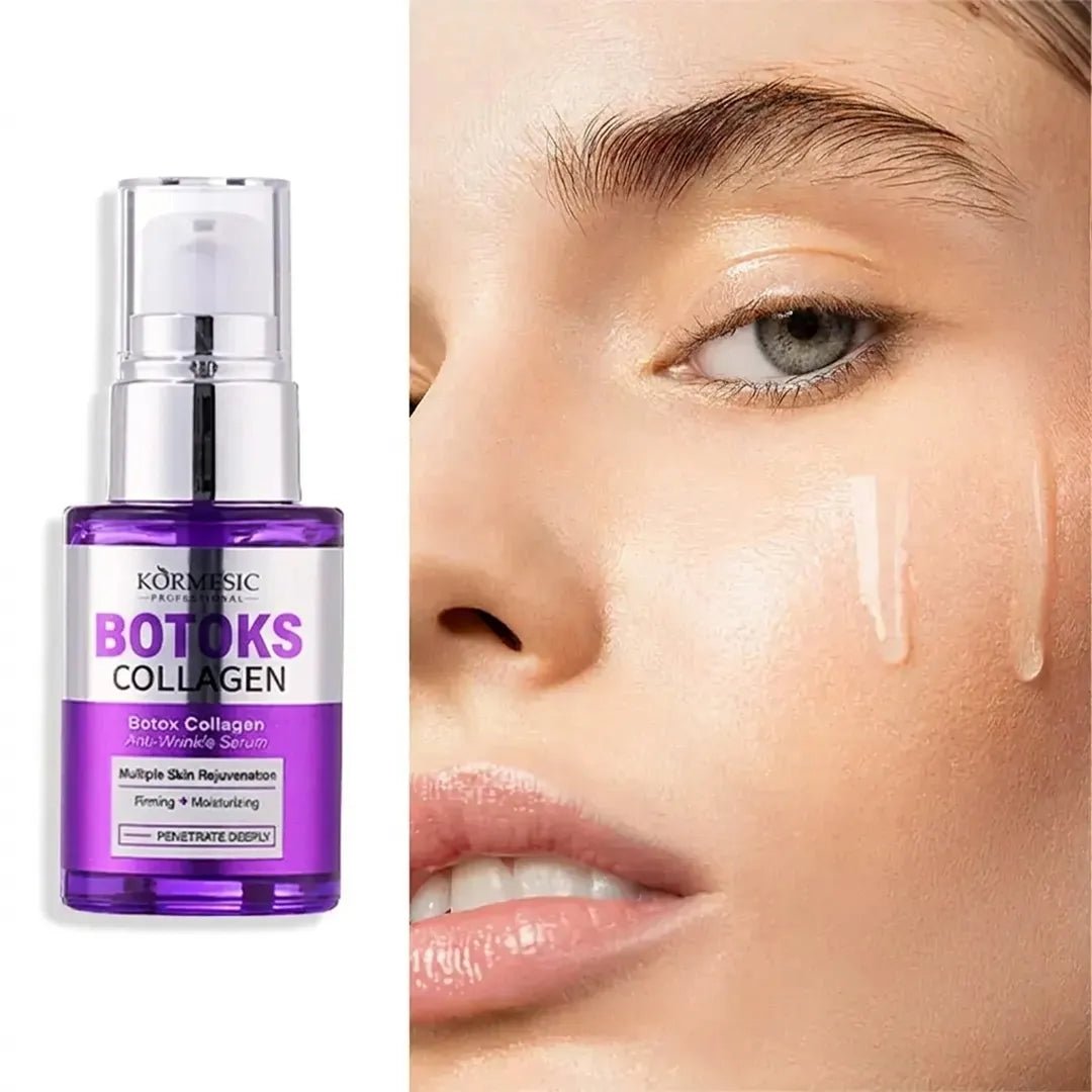 Sérum s botoxovým účinkem pro vyhlazení vrásek a zpevnění pleti — Botoks Collagen Anti-Wrinkle Serum Kormesic (30 ml)