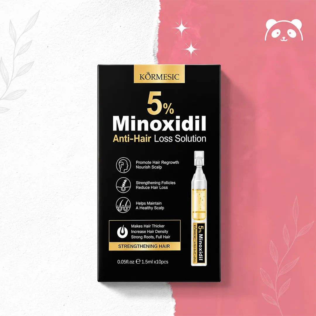 Ampułki przeciw wypadaniu i przerzedzeniu włosów - Kormesic 10 × 1,5 ml