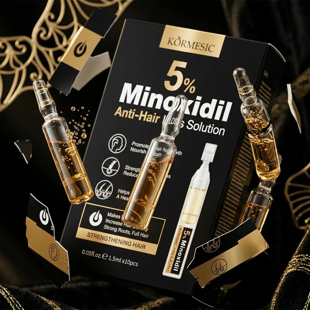 Ampułki przeciw wypadaniu i przerzedzeniu włosów - Kormesic 10 × 1,5 ml