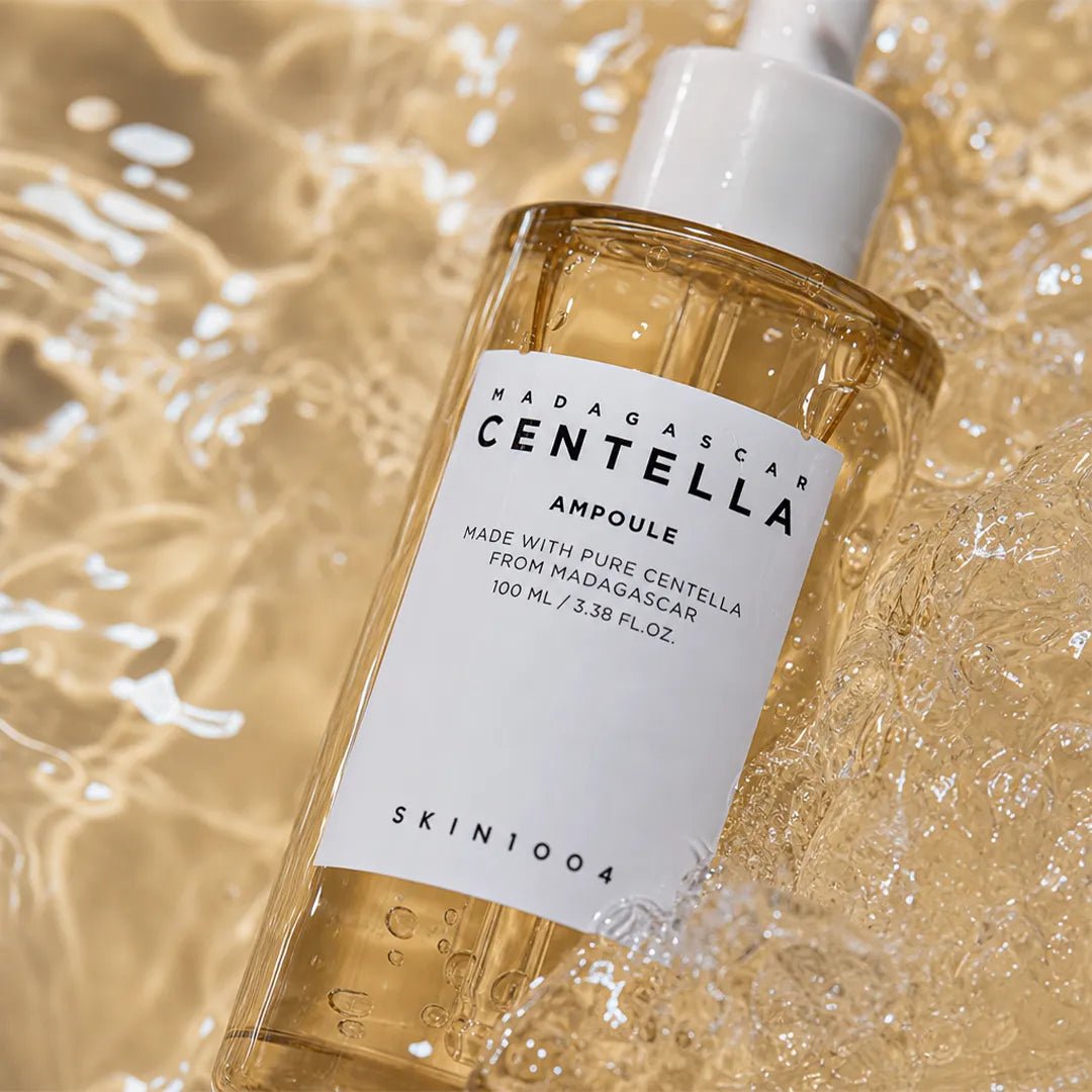 Gesichtspflege-Set Skin1004 Madagascar Centella – Ampulle, Toner und Serum mit SPF