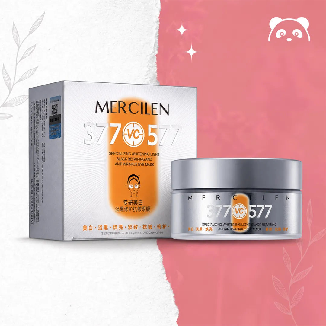 Płatki pod oczy na cienie i zmarszczki Mercilen 377 VC 577, 60 szt.