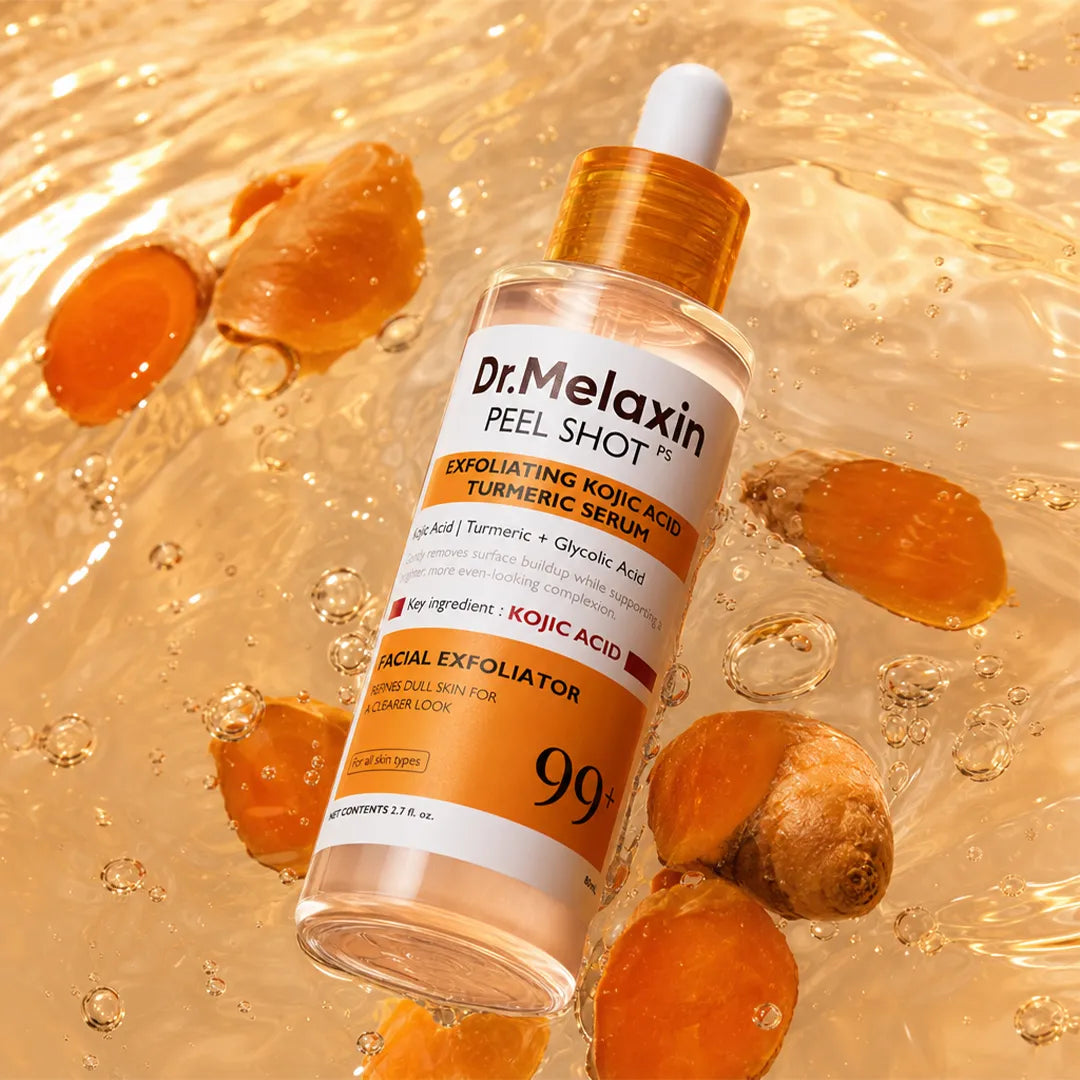 Serum złuszczające do twarzy Dr.Melaxin Peel Shot PS z kwasem kojowym i kurkumą 80 ml