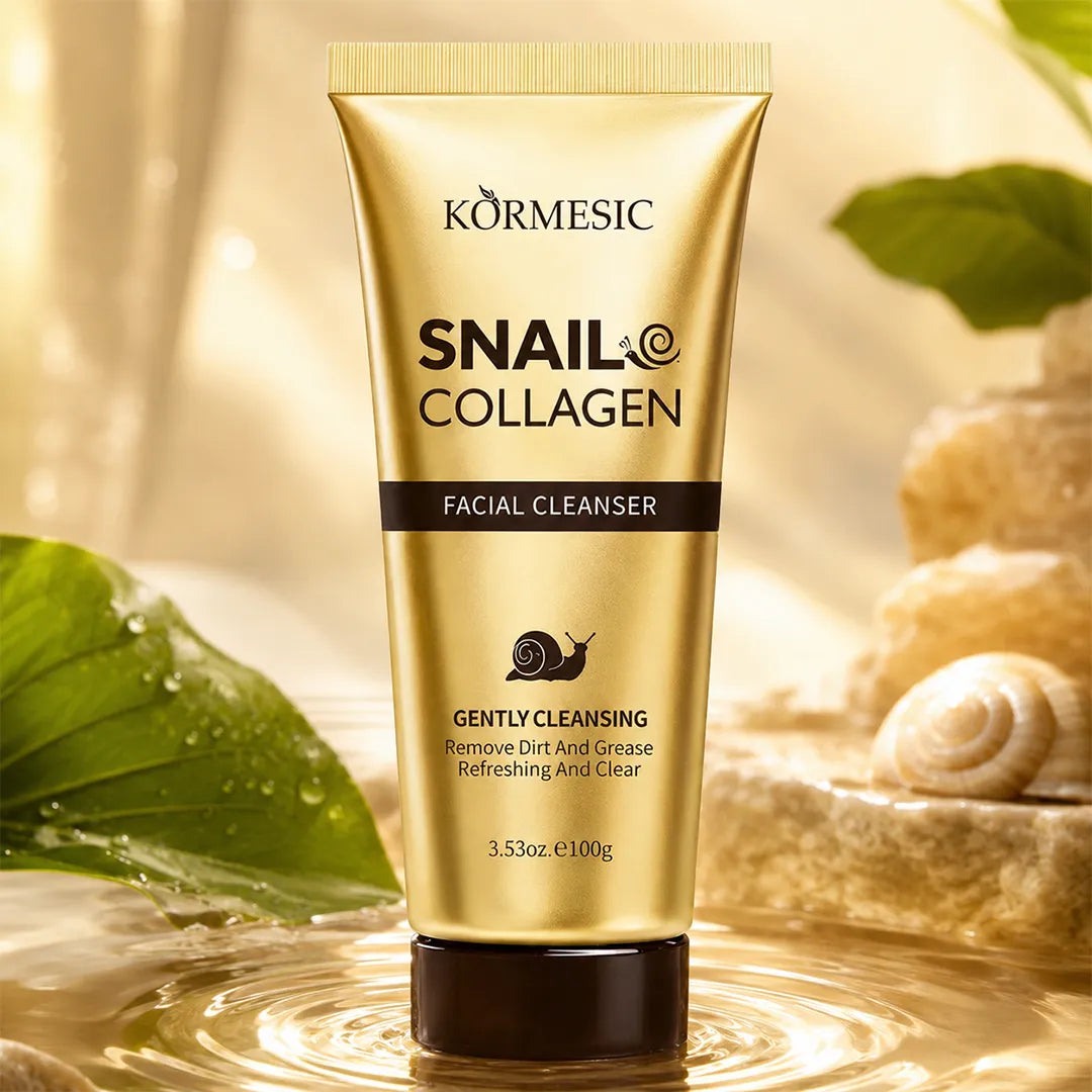 Żel do mycia twarzy Kormesic Snail Collagen – delikatne oczyszczanie, świeżość i gładka skóra, 100 g