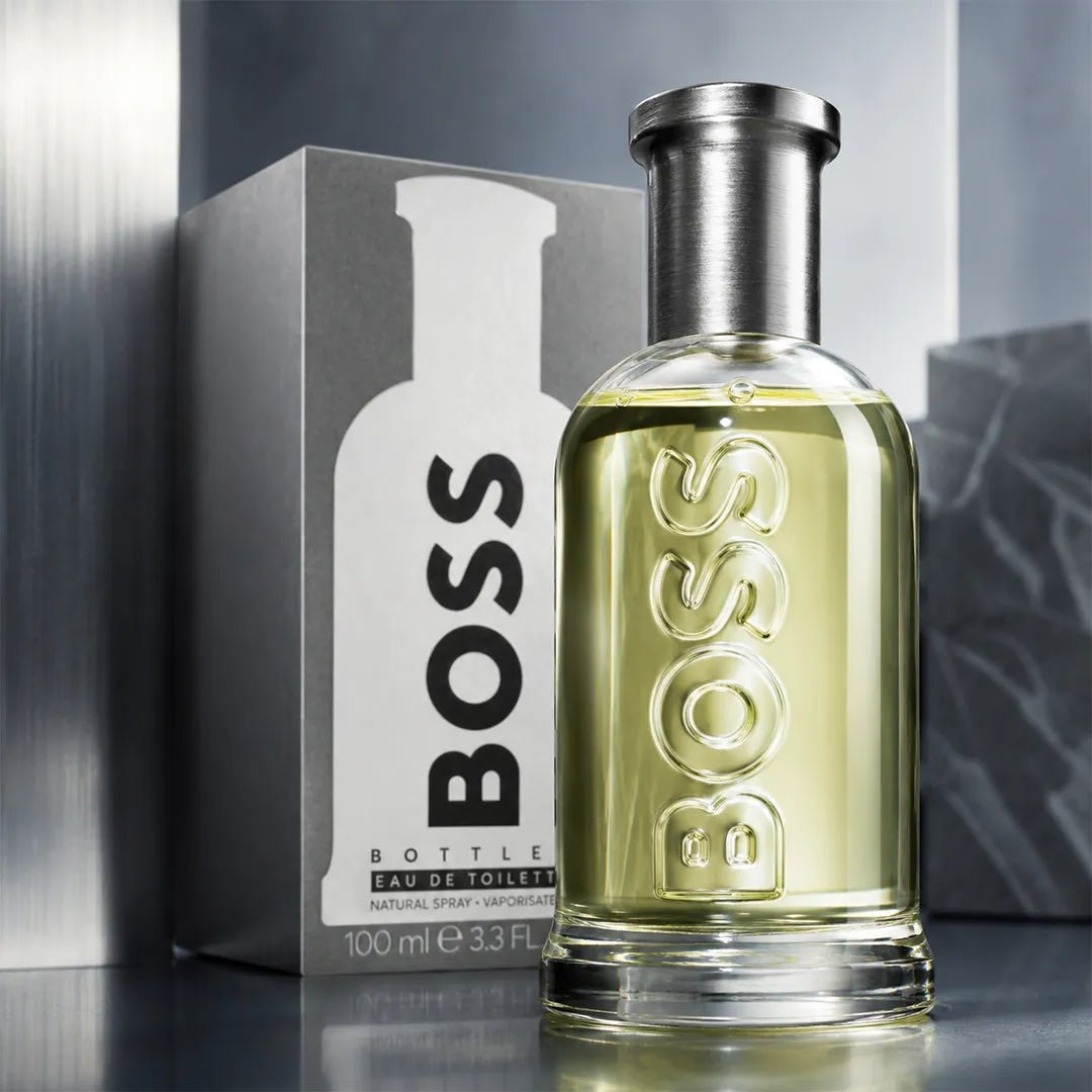 Woda toaletowa męska Boss Bottled – świeżość jabłka, cynamon i drzewna elegancja
