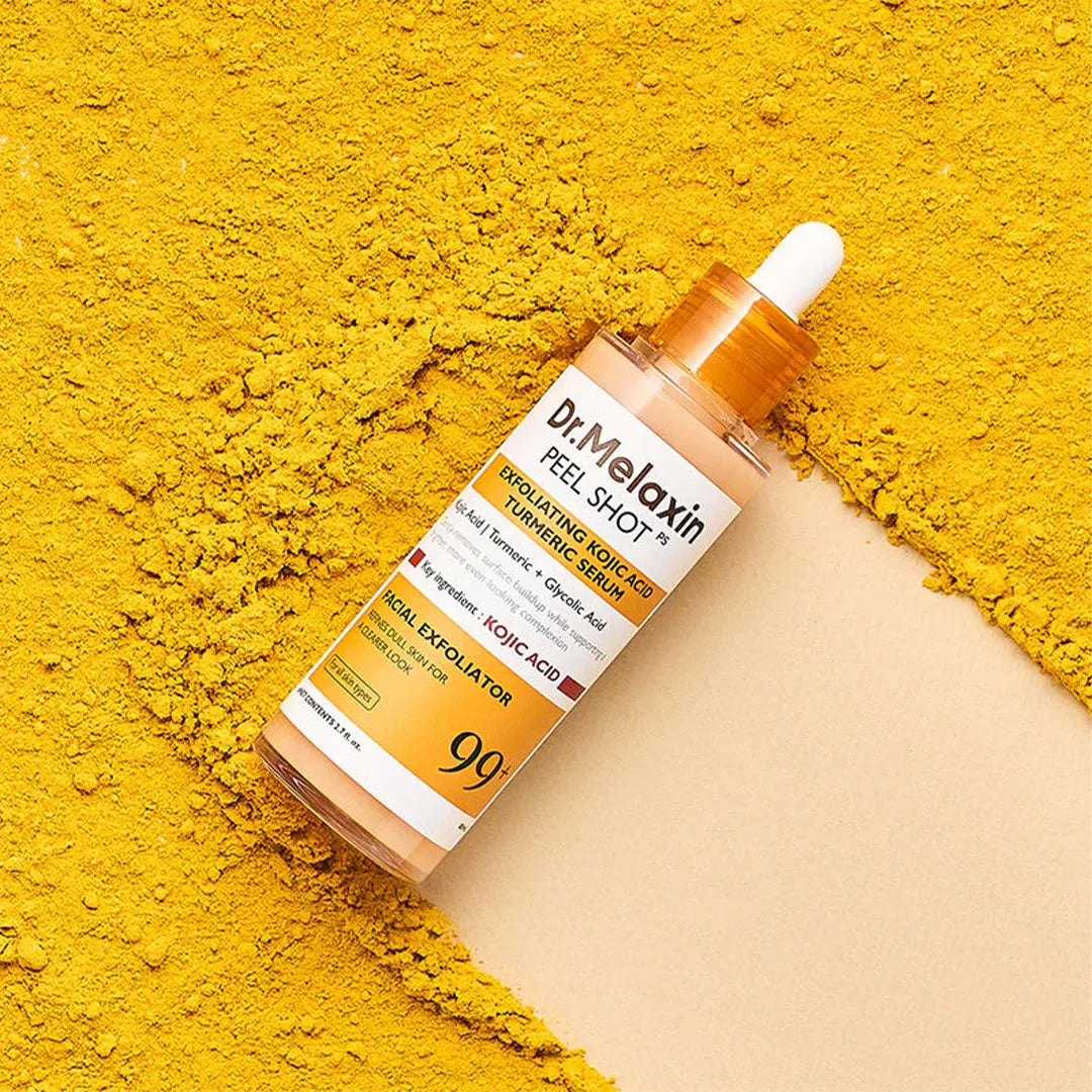 Serum złuszczające do twarzy Dr.Melaxin Peel Shot PS z kwasem kojowym i kurkumą 80 ml