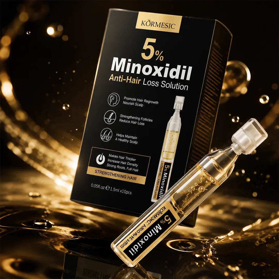 Ampułki przeciw wypadaniu i przerzedzeniu włosów - Kormesic 10 × 1,5 ml