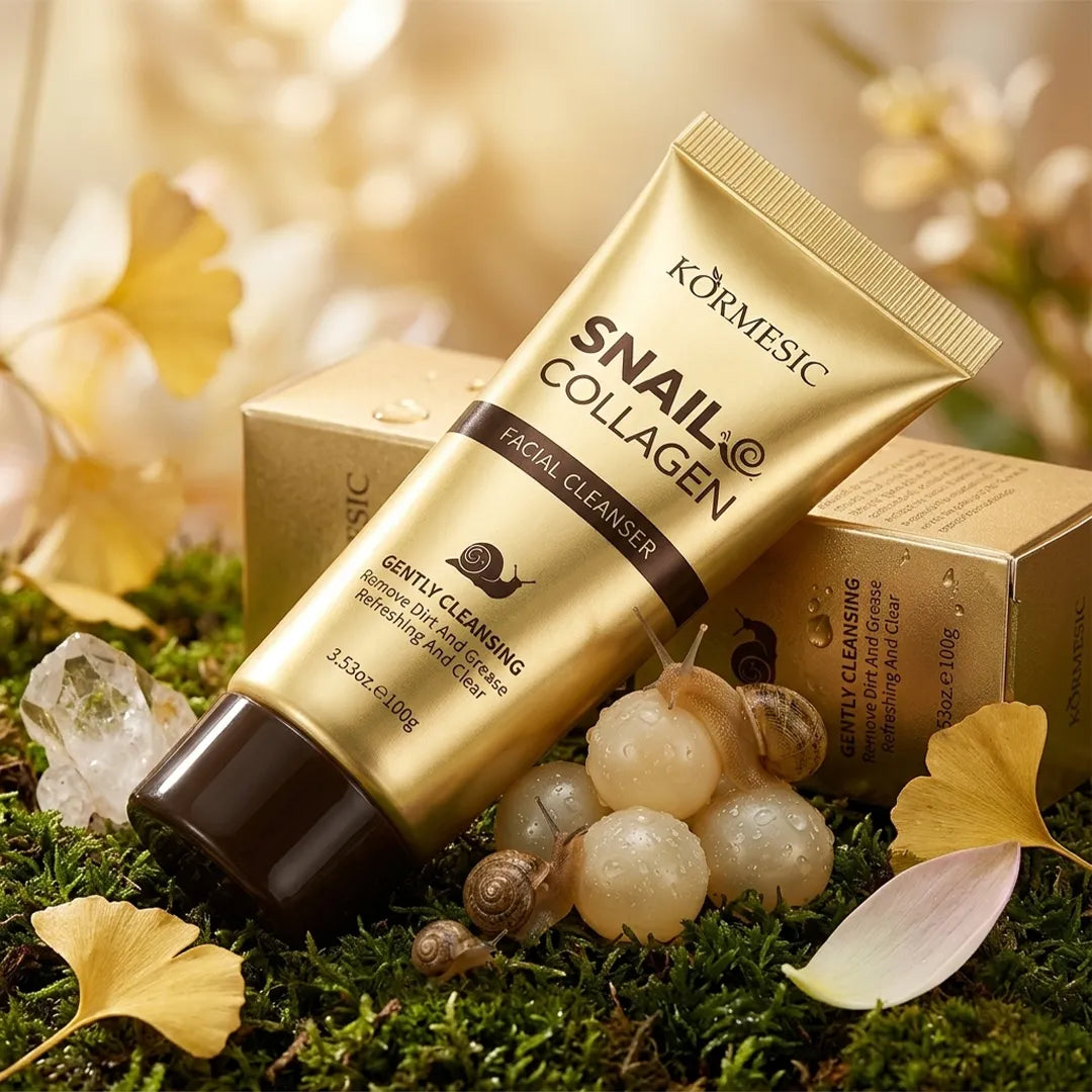 Żel do mycia twarzy Kormesic Snail Collagen – delikatne oczyszczanie, świeżość i gładka skóra, 100 g