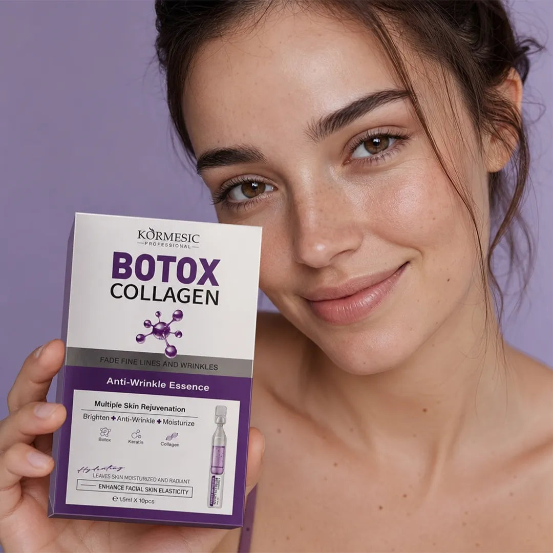 Serum-ampułki przeciwzmarszczkowe do twarzy Kormesic Botox Collagen – 10 × 1,5 ml
