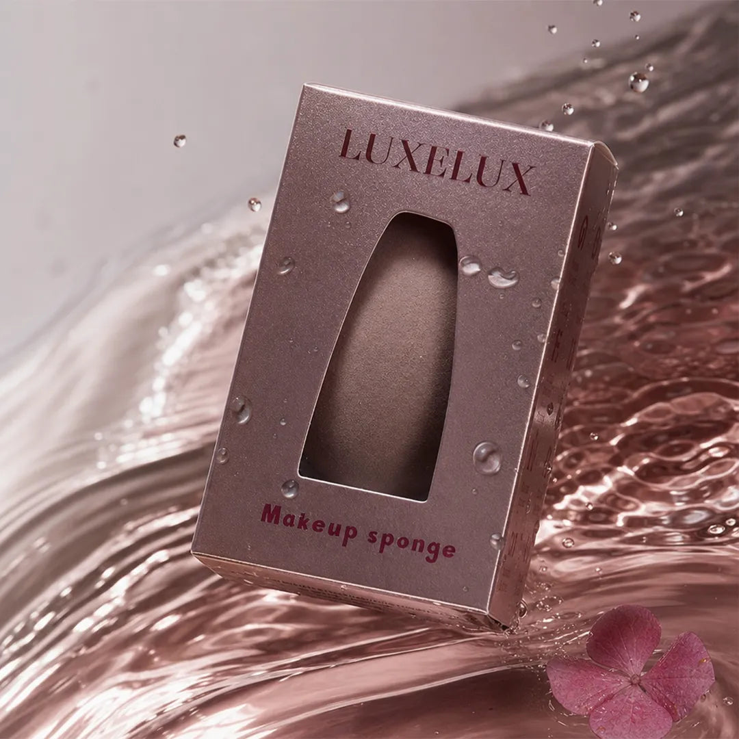 Gąbka do makijażu Luxelux – perfekcyjne krycie bez smug i efekt nieskazitelnej cery