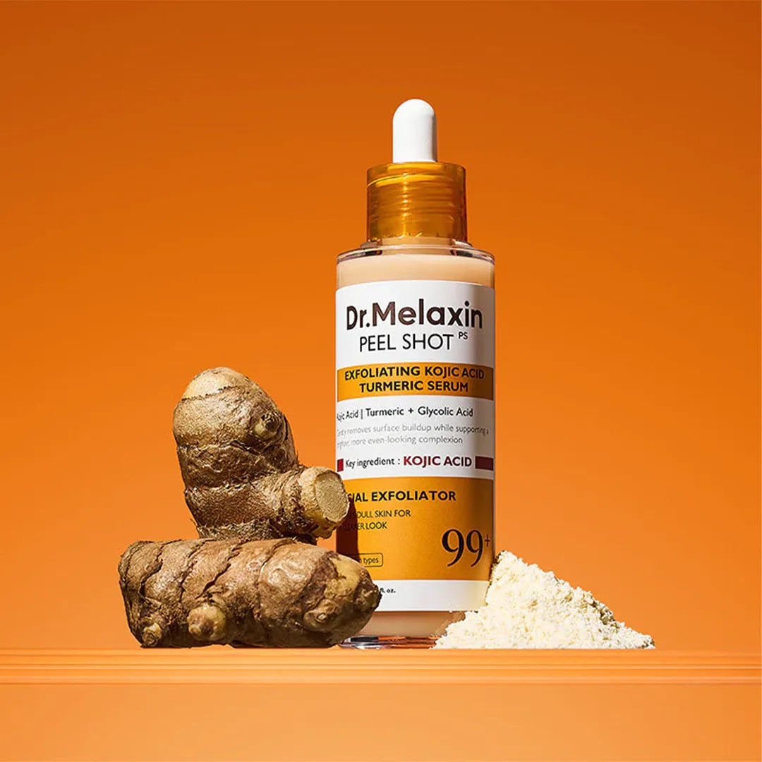 Serum złuszczające do twarzy Dr.Melaxin Peel Shot PS z kwasem kojowym i kurkumą 80 ml