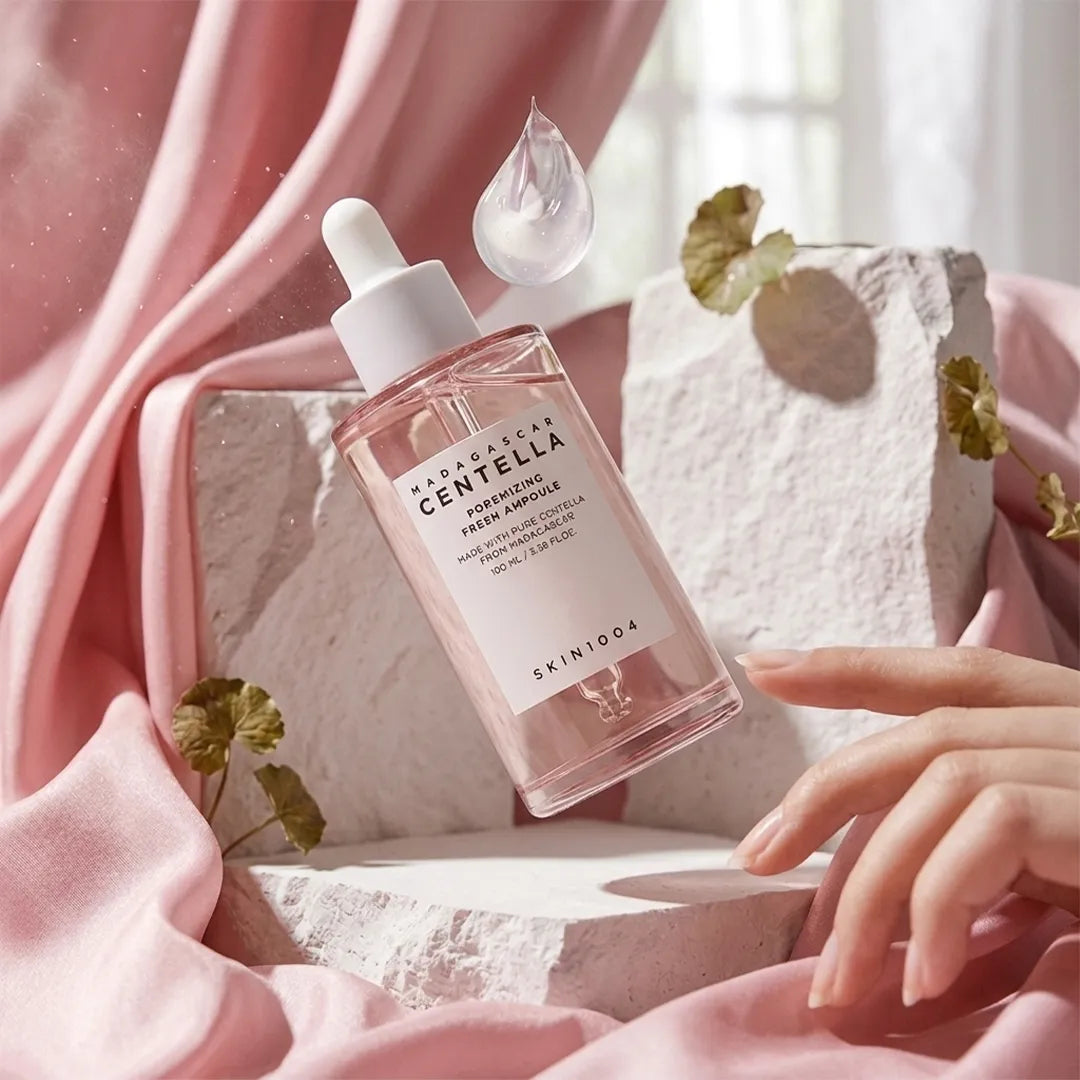 Zestaw do zwężania porów SKIN1004 Madagascar Centella Poremizing 3w1 – pianka 125 ml + ampułka 30 ml + krem-żel 75 ml
