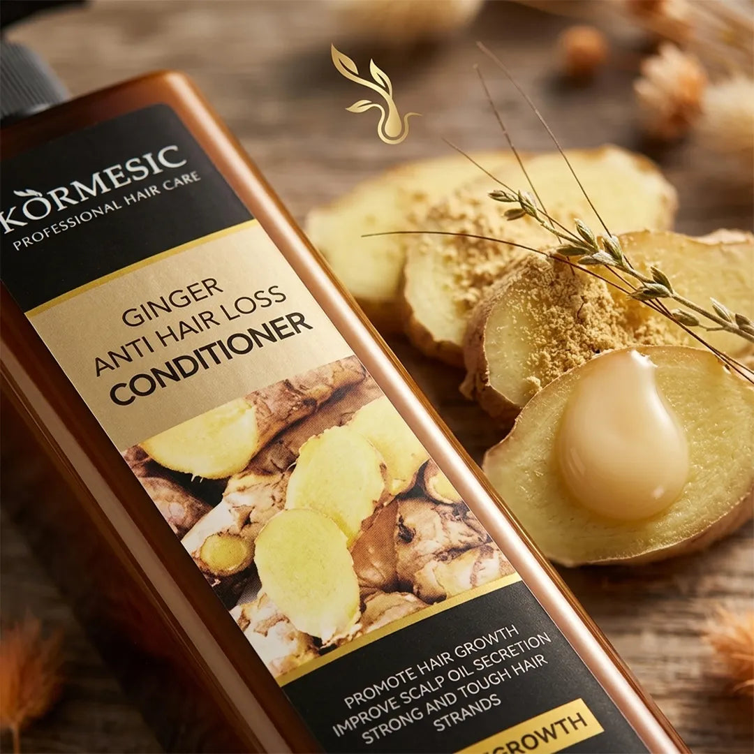 Odżywka do włosów z imbirem Kormesic – przeciw wypadaniu, 300 ml