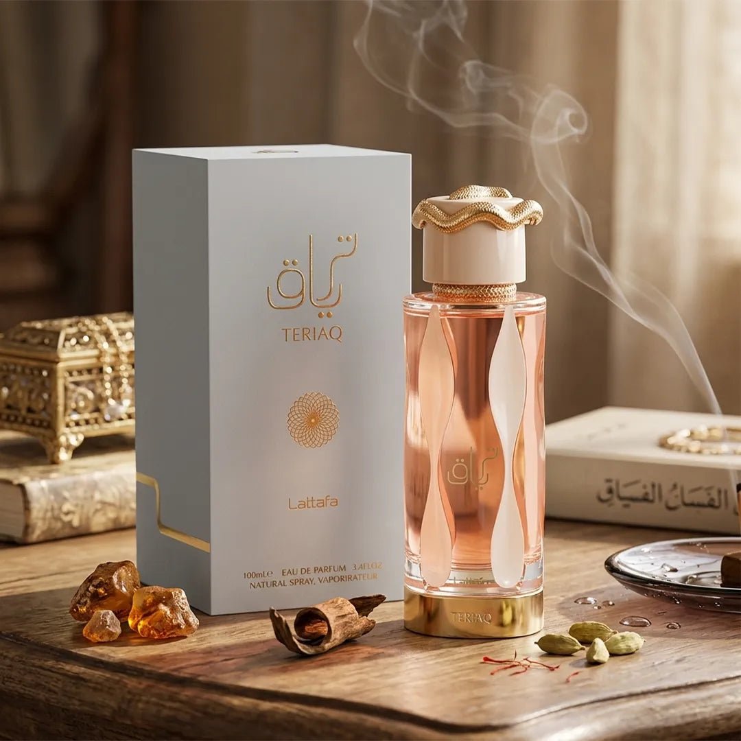 Lattafa Teriaq unisex perfume, caramel and vanilla, 100 ml – AzjaSklep