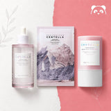 Zestaw do pielęgnacji porów SKIN1004 Madagascar Centella Poremizing 3w1 – serum + maska + maska w sztyfcie