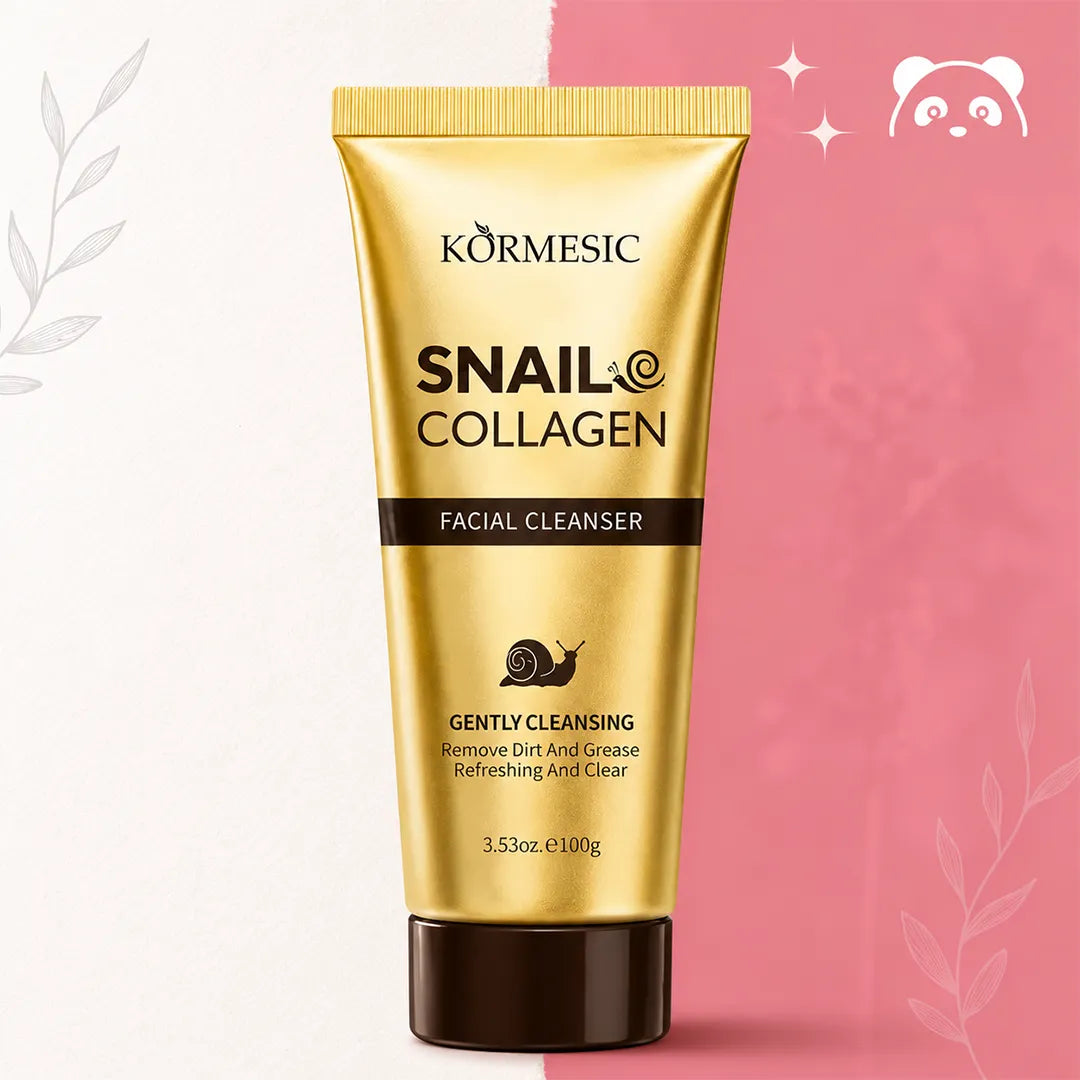 Żel do mycia twarzy Kormesic Snail Collagen – delikatne oczyszczanie, świeżość i gładka skóra, 100 g