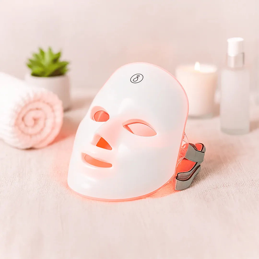 Maska LED do fototerapii twarzy 7-kolorowa – domowe spa przeciw niedoskonałościom