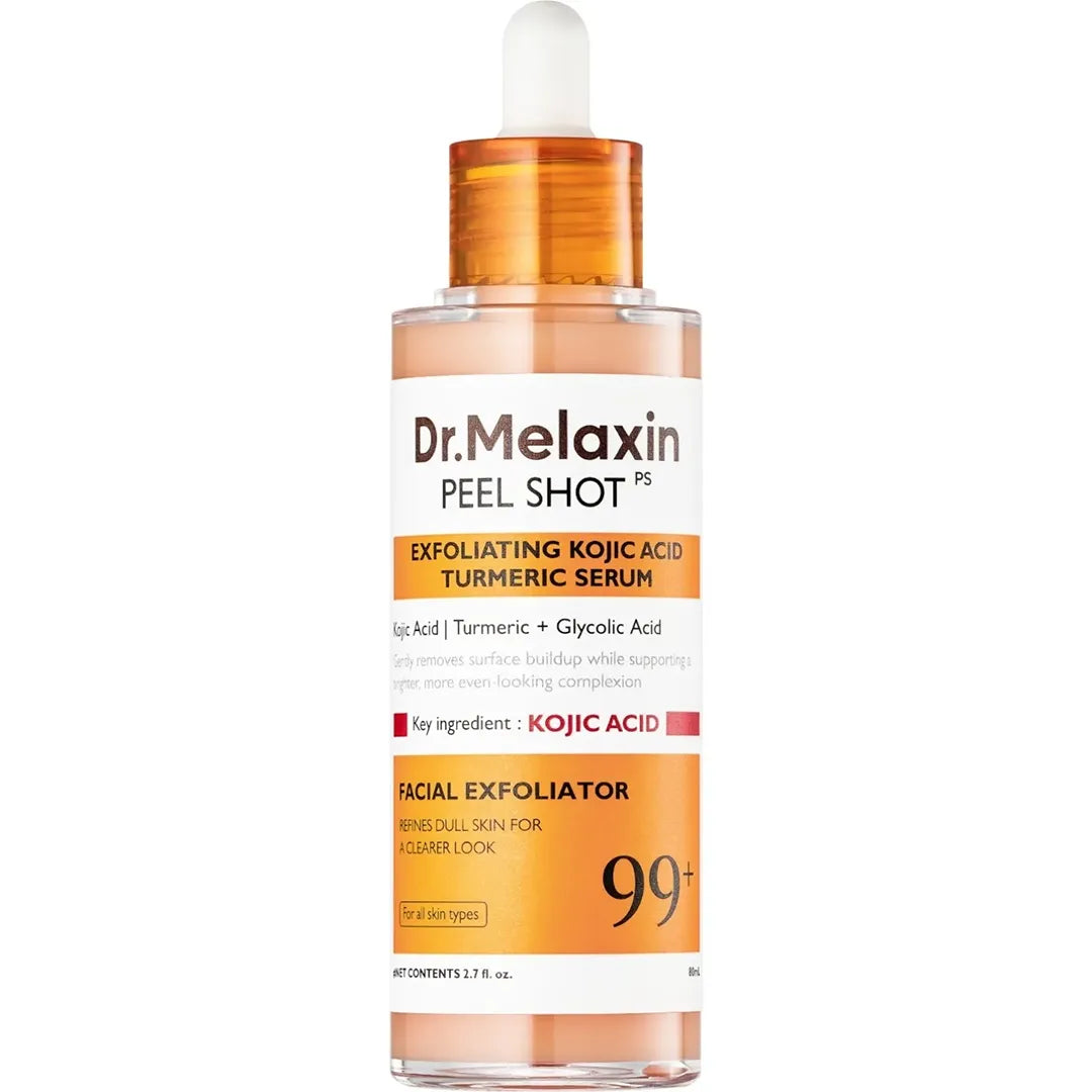 Serum złuszczające do twarzy Dr.Melaxin Peel Shot PS z kwasem kojowym i kurkumą 80 ml