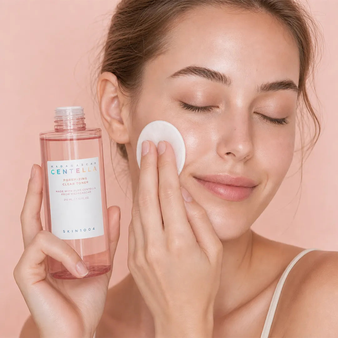 Tonik do twarzy matujący z centellą i kwasami SKIN1004 Madagascar Centella Poremizing Clear Toner – 210 ml
