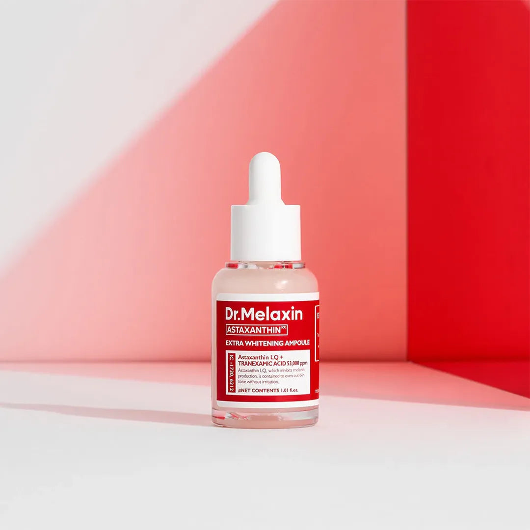 Serum-Ampułka rozjaśniające do twarzy Dr.Melaxin Astaxanthin Extra Whitening – 30 ml