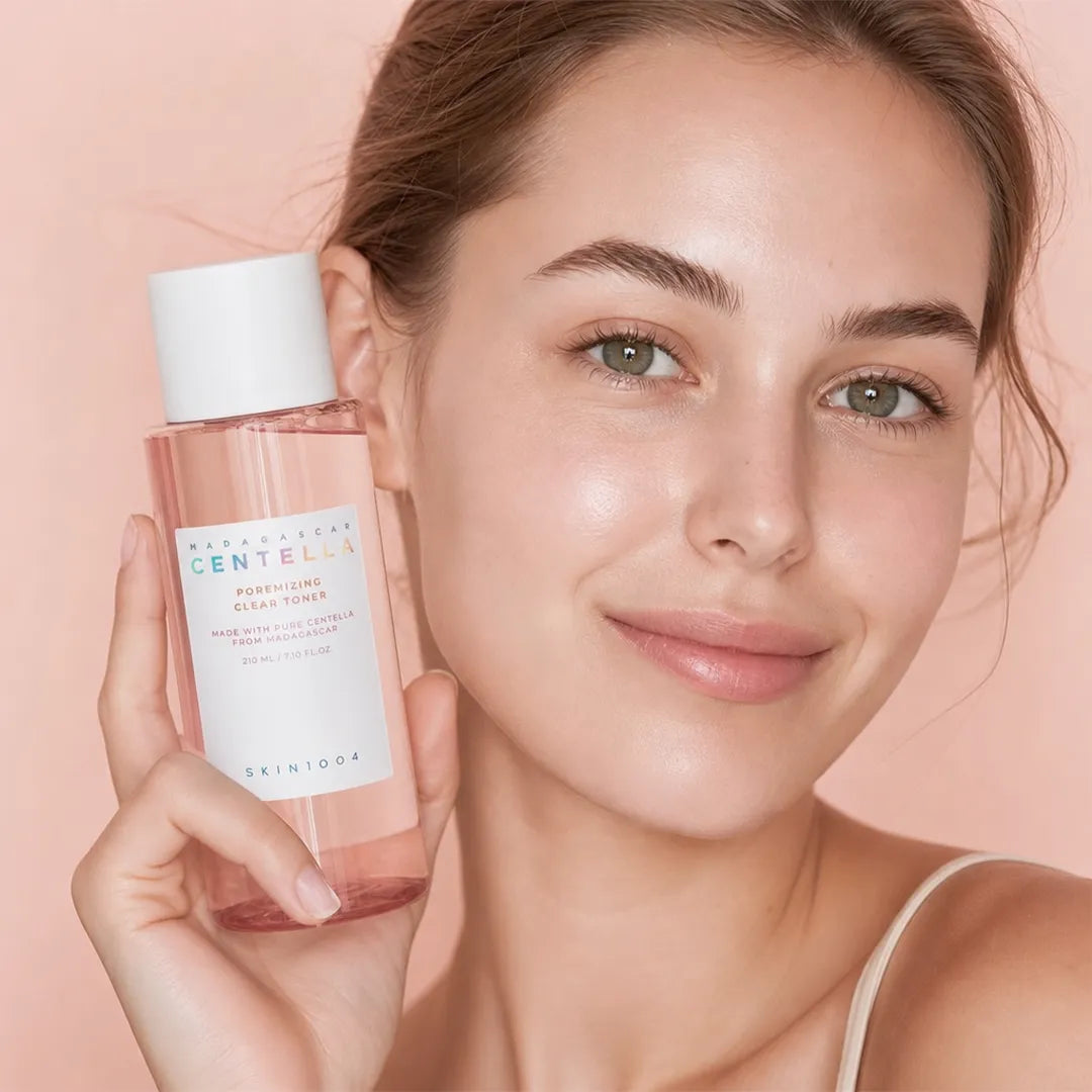 Tonik do twarzy matujący z centellą i kwasami SKIN1004 Madagascar Centella Poremizing Clear Toner – 210 ml