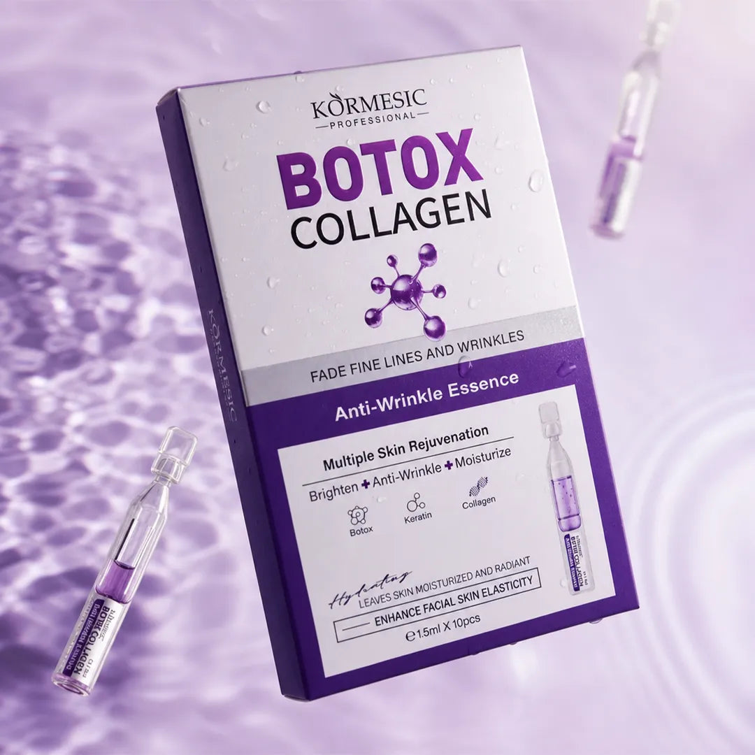 Serum-ampułki przeciwzmarszczkowe do twarzy Kormesic Botox Collagen – 10 × 1,5 ml