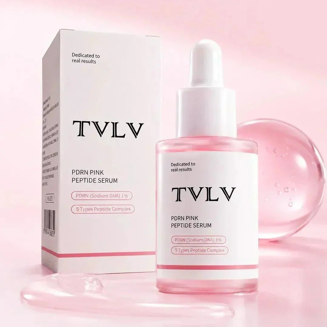 Serum do twarzy z PDRN i peptydami TVLV – wygładzenie zmarszczek, jędrność i efekt glass skin, 30 ml