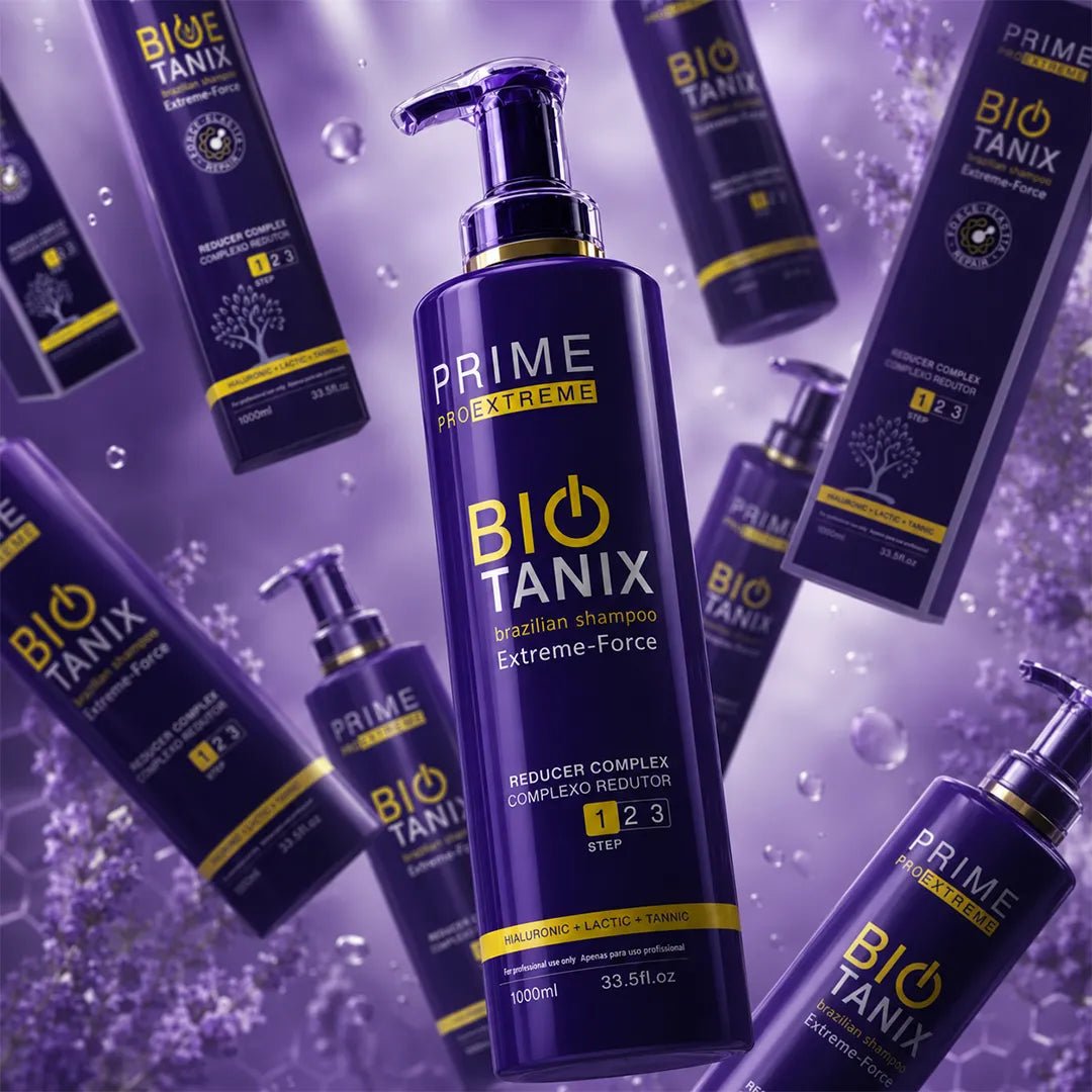 Prime Bio Tanix hair shampoo – deep cleansing, smoothing, and shine, 1000 ml