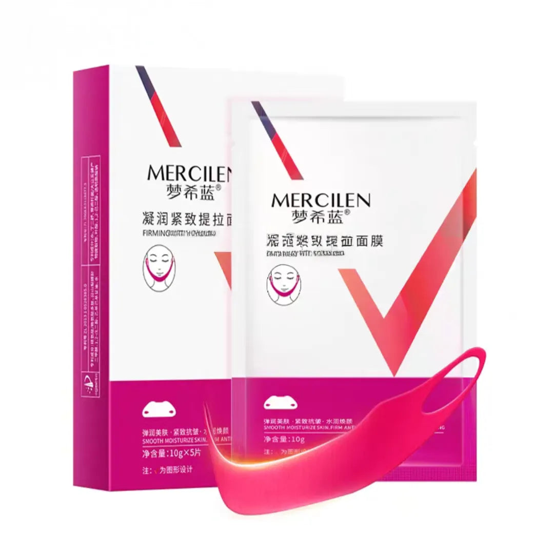 Maska liftingująca V-line Mercilen – ujędrnienie i podniesienie konturu twarzy