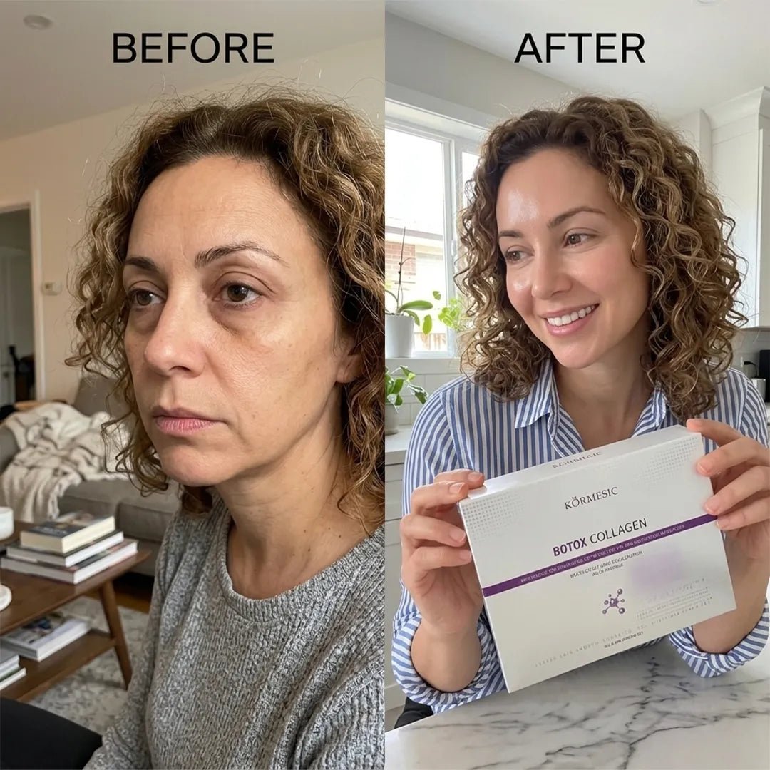 Zestaw do pielęgnacji twarzy Kormesic Botox Collagen 5D – przeciwzmarszczkowa pielęgnacja, 5 produktów