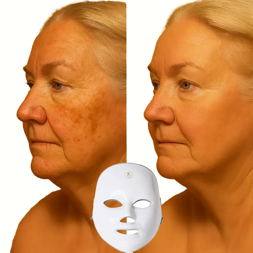 Maska LED do fototerapii twarzy 7-kolorowa – domowe spa przeciw niedoskonałościom