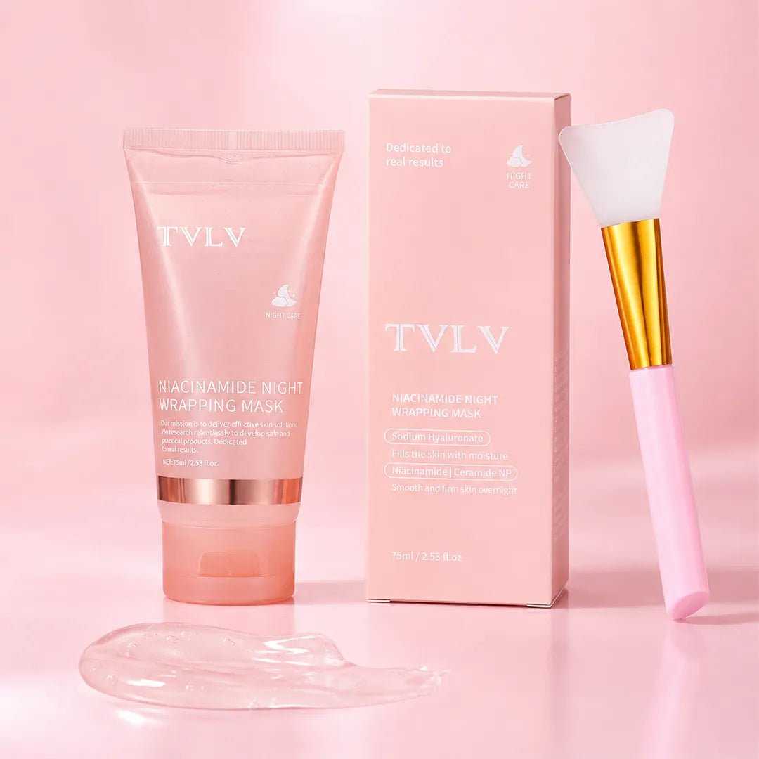 Zestaw do pielęgnacji twarzy TVLV – serum PDRN, krem z niacynamidem i nocna maska