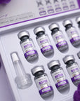 Zestaw przeciwzmarszczkowy do twarzy w ampułkach liofilizowanych – Botox Collagen 5 + 5 szt.