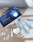 GlorySmile teeth whitening set – LED tray + 3 whitening gels