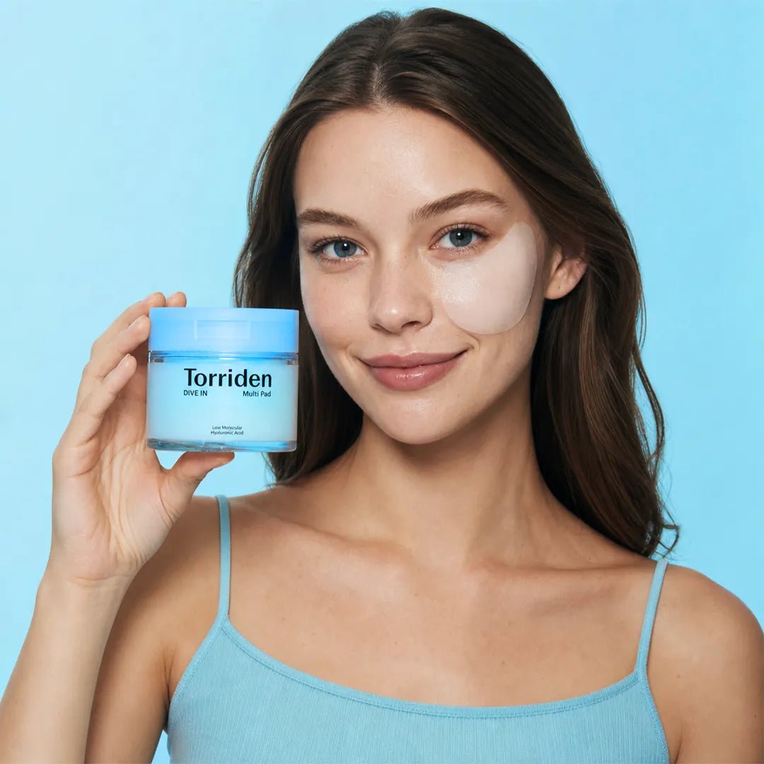 Płatki do twarzy nawilżające Torriden Dive-In Low Molecule Hyaluronic Acid Multi Pad – 80 szt.