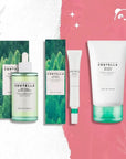 Zestaw do pielęgnacji skóry problematycznej SKIN1004 Tea-Trica 3w1 – serum 100 ml + krem punktowy 20 ml + krem kojący 75 ml