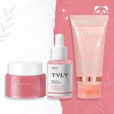 Zestaw do pielęgnacji twarzy TVLV – serum PDRN, krem z niacynamidem i nocna maska