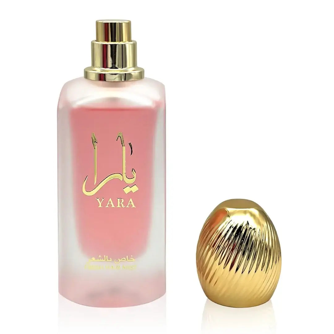 Zestaw Yara: perfumy + dezodorant + mgiełka do włosów (różowy lub czerwony)