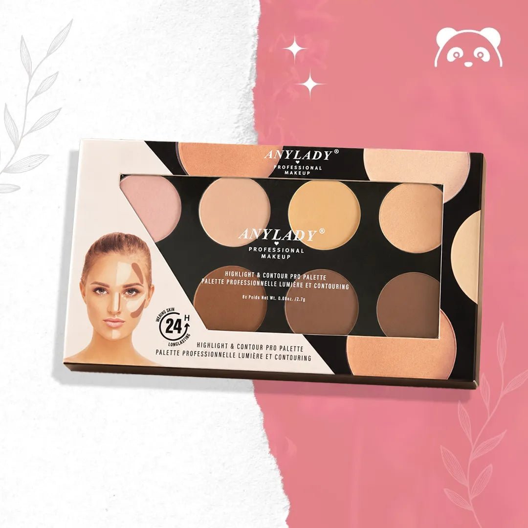 Paleta do konturowania i rozświetlania - AnyLady