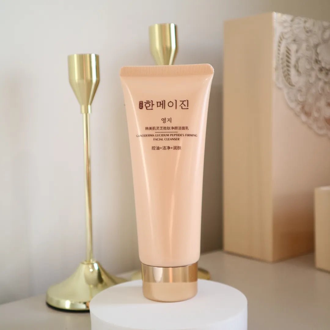 Zestaw pielęgnacyjny przeciwzmarszczkowy z peptydami i ganodermą