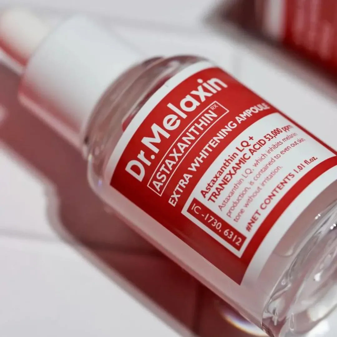 Serum-Ampułka rozjaśniające do twarzy Dr.Melaxin Astaxanthin Extra Whitening – 30 ml