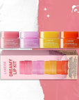 Laneige Lippenmasken-Set – 4 kleine Nachtmasken zur Lippenpflege