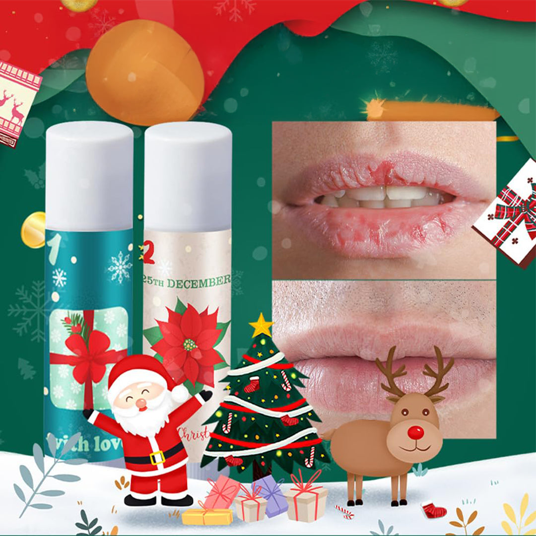 Zestaw świąteczny Warm Christmas Box – balsamy do ust, kremy do rąk i stóp (6 elementów)