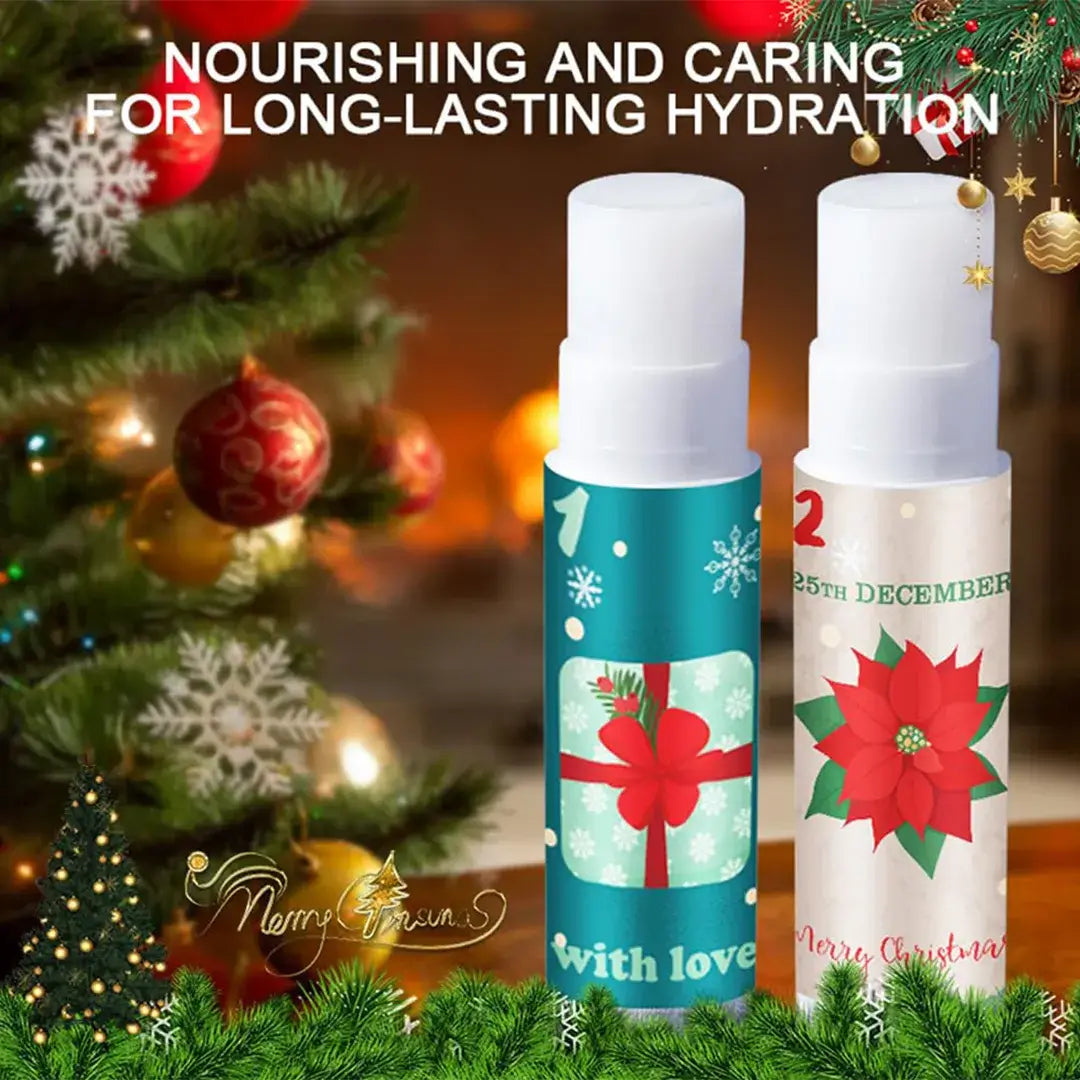 Zestaw świąteczny Warm Christmas Box – balsamy do ust, kremy do rąk i stóp (6 elementów)