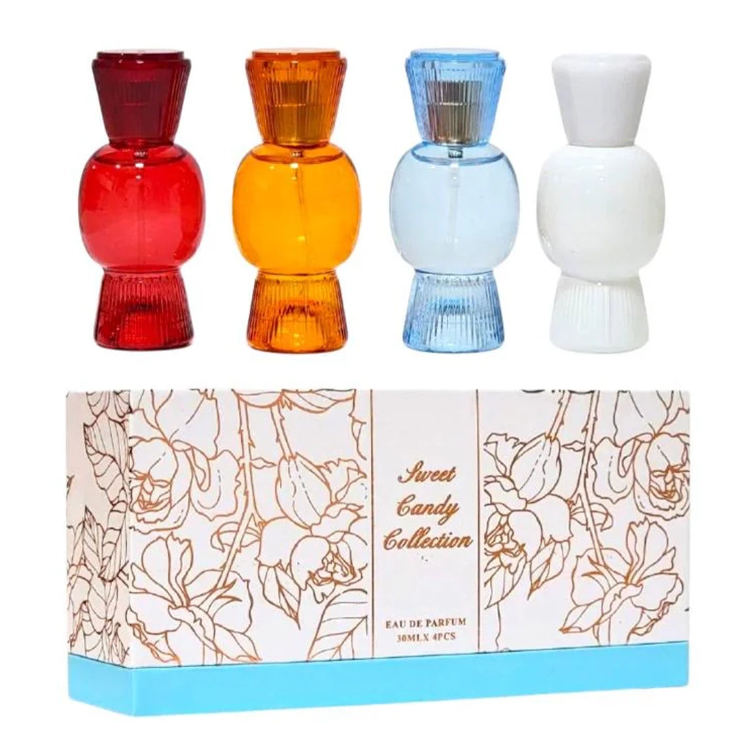 Zestaw perfum 4 × 30 ml – Kolekcja cukierkowa