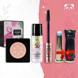 Sada 4v1 pro dokonalý make-up s leskem na rty jako dárek