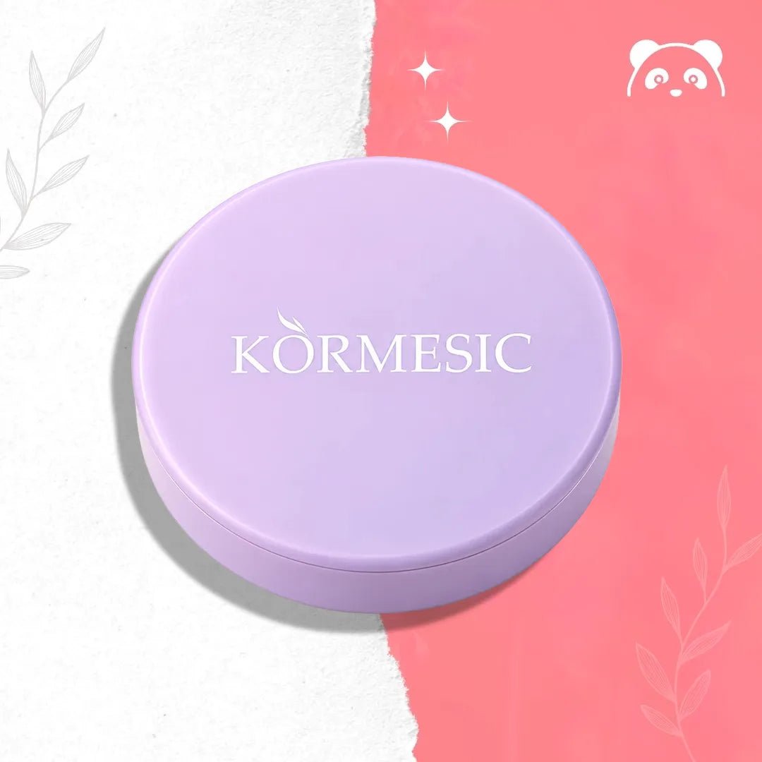 KORMESIC Matte Powder 2in1 – puder matujący 02 Light Beige - Pudry do makijażu