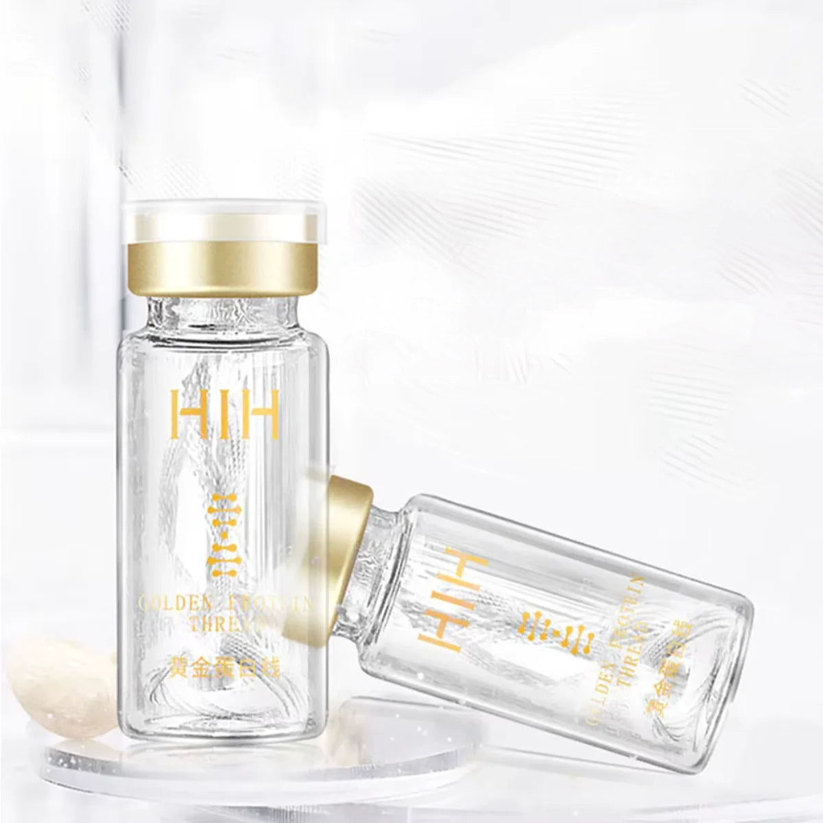 Kolagenowe Nici HIH 4D Lift | Zestaw 8 słoiczków + GRATIS LOTION BOTОX COLLAGEN 120 ML