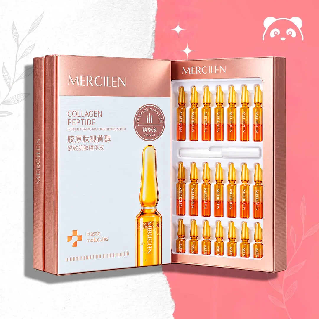 MERCILEN Kolagenový peptid Retinol – sérum v ampulích 28 × 1,5 ml