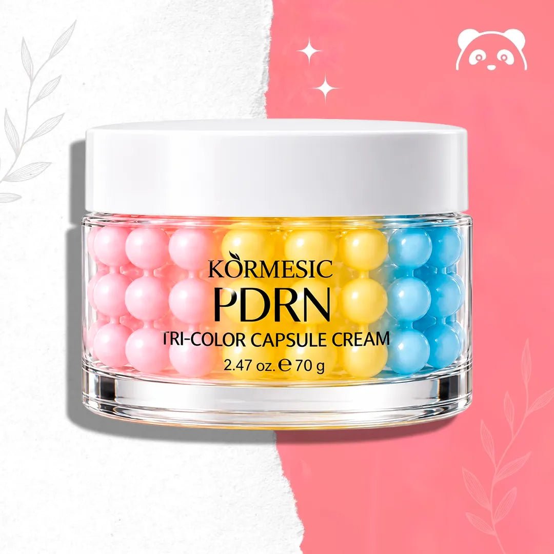 KORMESIC PDRN Tri-Color Capsule Cream – nawilżający krem do twarzy 70 g - Kremy do twarzy