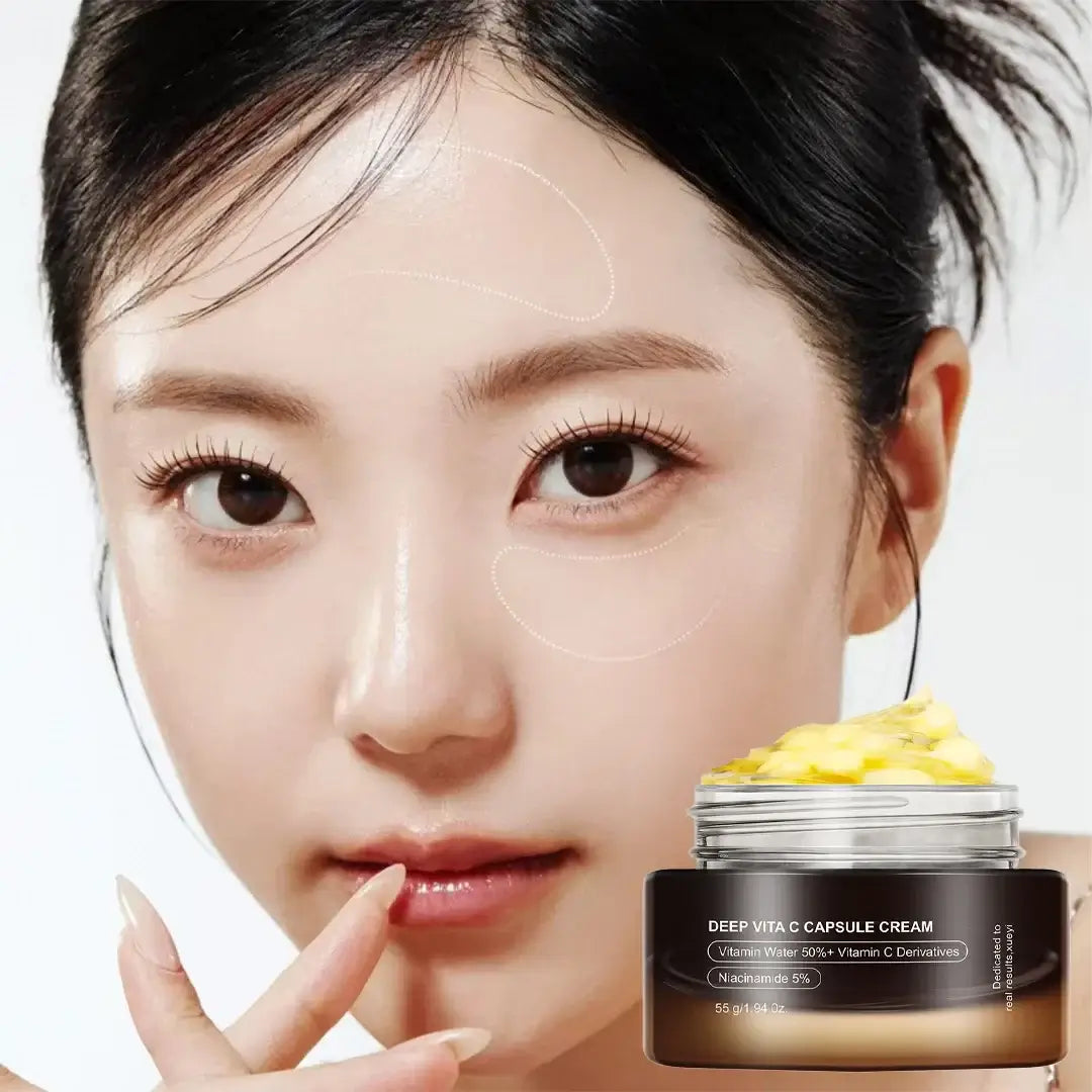 Krem do twarzy z kapsułkami witaminowymi – Mediacube Deep Vita C 55 g